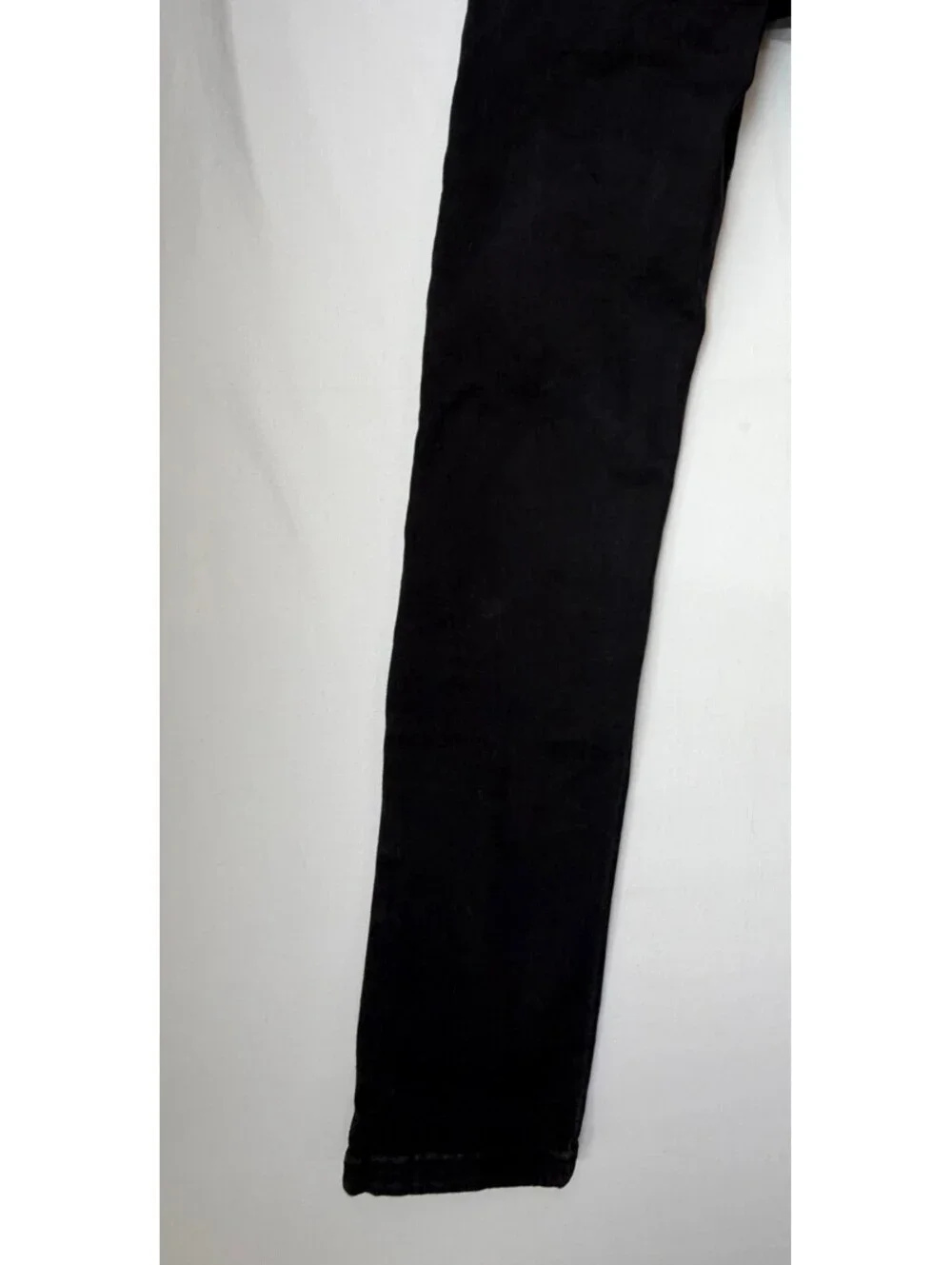 New Look Men's Skinny Jeans Slim Fit Stretch Mid-Rise Zip Fly  Size 28 Black